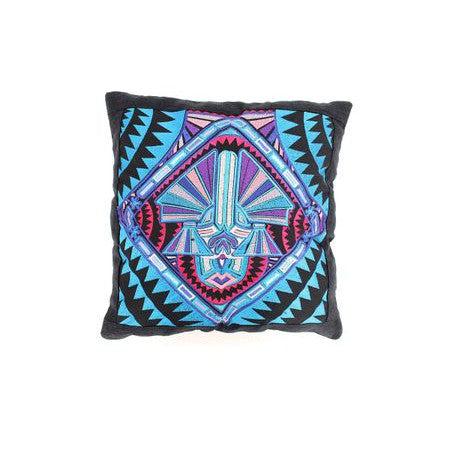 Hmong Diamond Embroidered Pillow Cover - Thailand Decor La Vie Bien Hmong Diamond Embroidered Pillow Cover - Thailand