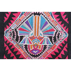 Hmong Diamond Embroidered Pillow Cover - Thailand Decor La Vie Bien Hmong Diamond Embroidered Pillow Cover - Thailand
