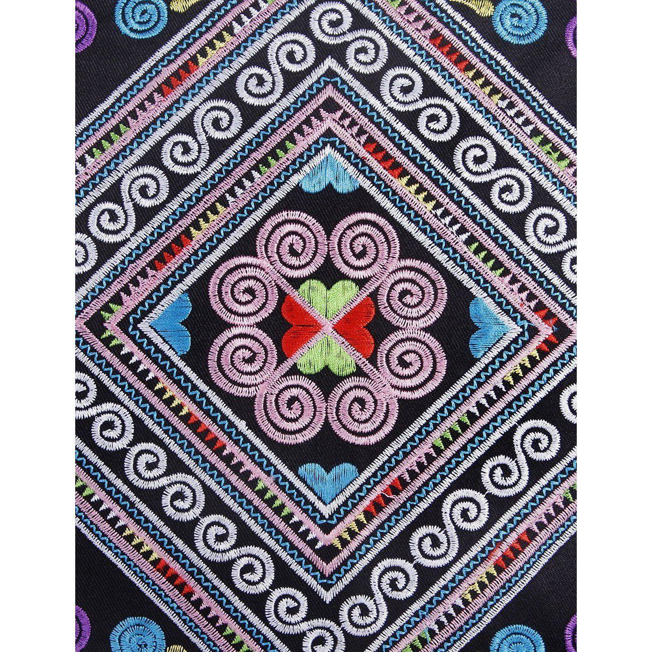 Hmong Diamond Embroidered Pillow Cover - Thailand Decor La Vie Bien Hmong Diamond Embroidered Pillow Cover - Thailand