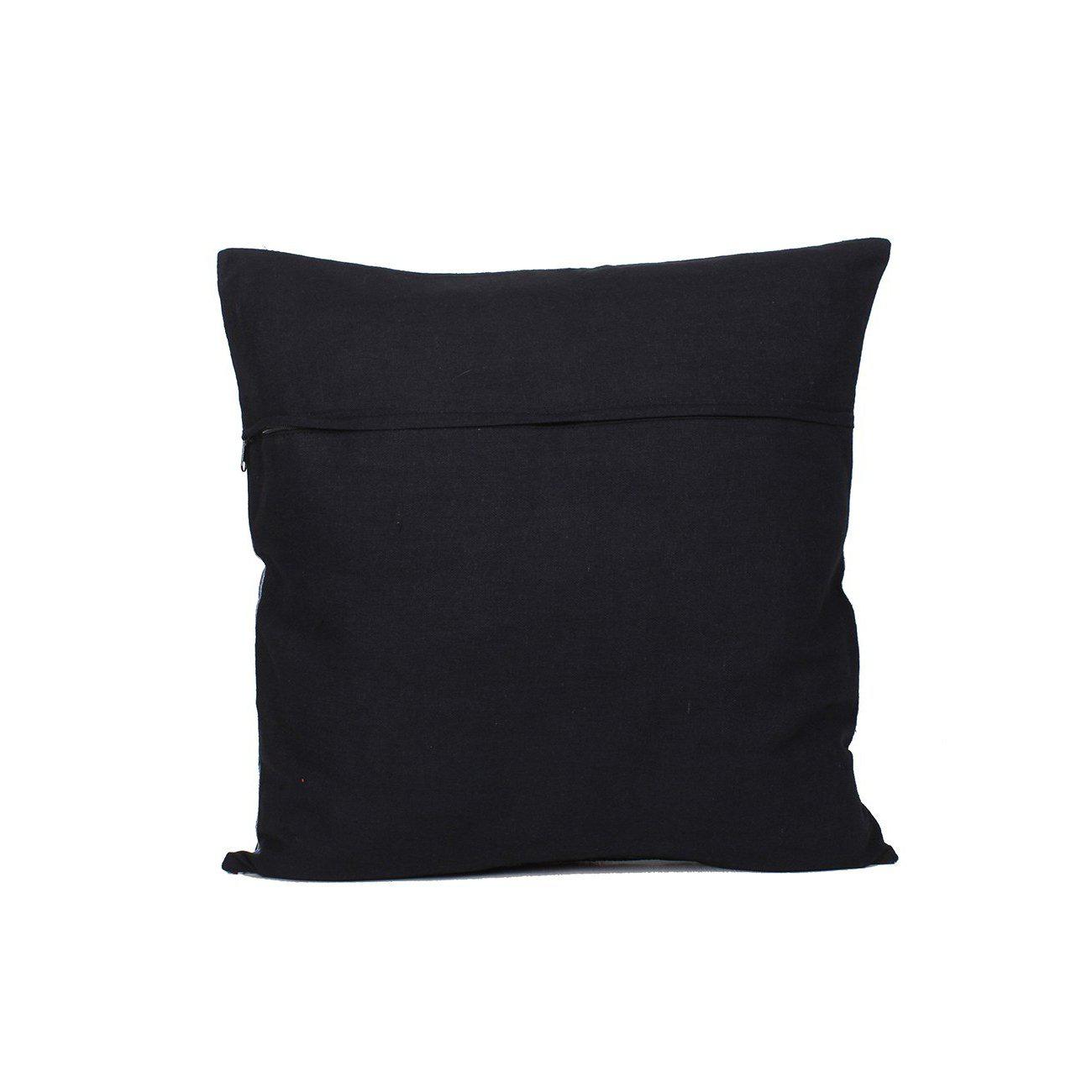 Hmong Embroidered Floral Pillow Cover - Thailand Decor La Vie Bien Hmong Embroidered Floral Pillow Cover - Thailand