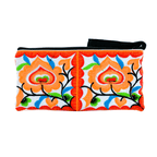 Hmong Embroidered Rectangle Small Wristlet Assorted - Thailand Wristlets La Vie Bien Hmong Embroidered Rectangle Small Wristlet Assorted - Thailand
