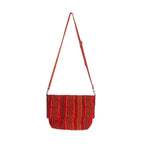 Hmong Fold Over Sling Yarn Crossbody Bag - Thailand Bags La Vie Bien Hmong Fold Over Sling Yarn Crossbody Bag - Thailand