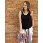 Hmong Fold Over Sling Yarn Crossbody Bag - Thailand Bags La Vie Bien Hmong Fold Over Sling Yarn Crossbody Bag - Thailand