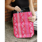 Hmong Fold Over Sling Yarn Crossbody Bag - Thailand Bags La Vie Bien Hmong Fold Over Sling Yarn Crossbody Bag - Thailand