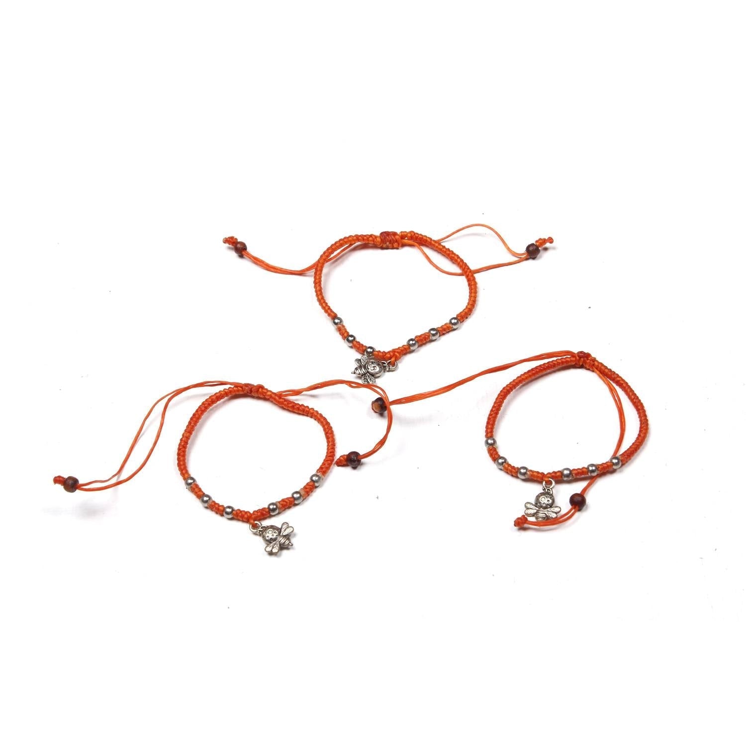 Hmong Silver .925 Charm Adjustable Bracelet - Thailand Bracelets La Vie Bien Hmong Silver .925 Charm Adjustable Bracelet - Thailand