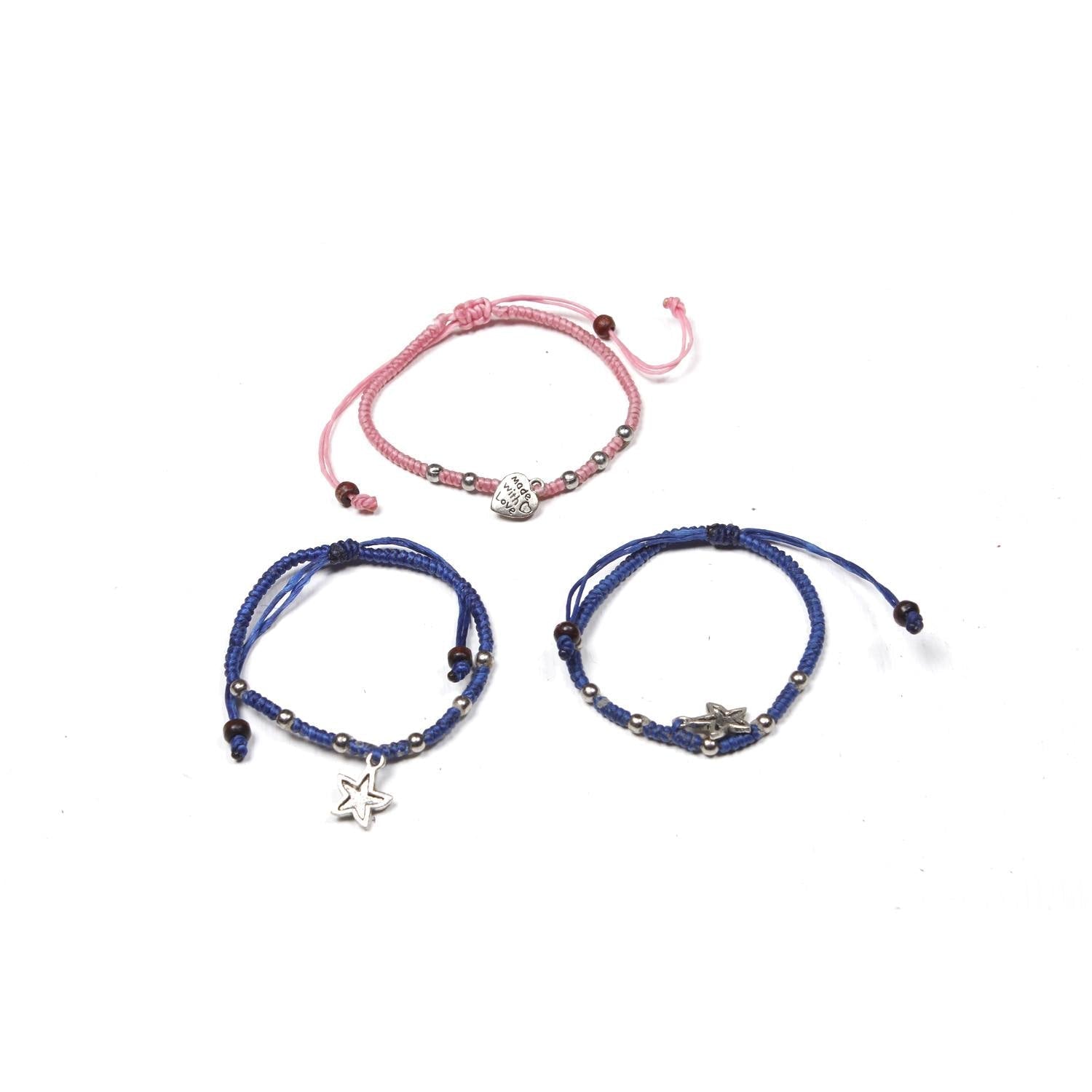 Hmong Silver .925 Charm Adjustable Bracelet - Thailand Bracelets La Vie Bien Hmong Silver .925 Charm Adjustable Bracelet - Thailand
