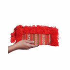 Hmong Textile Upcycled Jacket Sleeve Clutch Bag - Thailand Bags La Vie Bien Hmong Textile Upcycled Jacket Sleeve Clutch Bag - Thailand