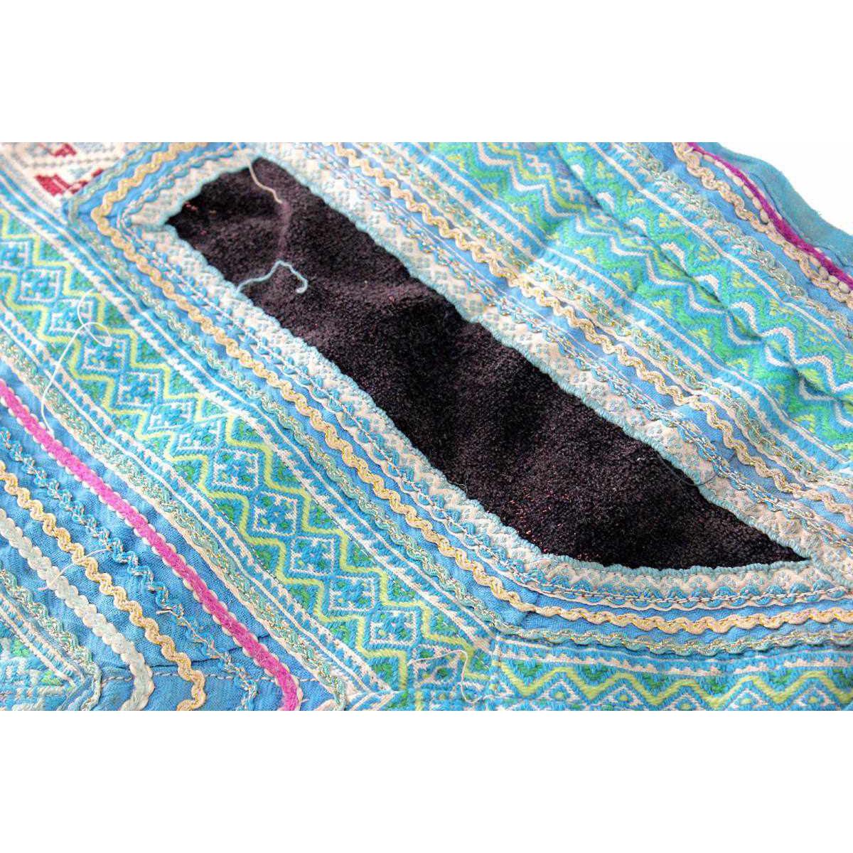 Hmong Traditional Baby Carrier Textile - Thailand Textile La Vie Bien Hmong Traditional Baby Carrier Textile - Thailand