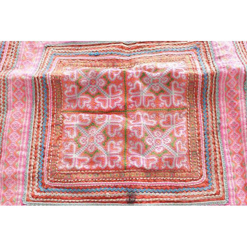 Hmong Traditional Baby Carrier Textile - Thailand Textile La Vie Bien Hmong Traditional Baby Carrier Textile - Thailand