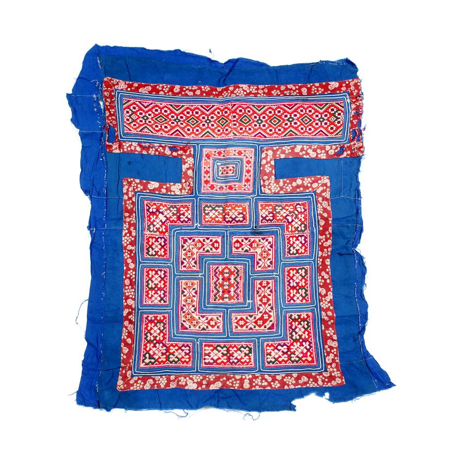 Hmong Traditional Baby Carrier Textile - Thailand Textile La Vie Bien Hmong Traditional Baby Carrier Textile - Thailand