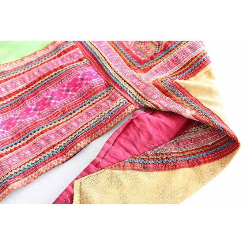 Hmong Traditional Baby Carrier Textile - Thailand Textile La Vie Bien Hmong Traditional Baby Carrier Textile - Thailand