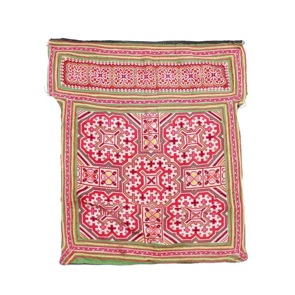 Hmong Traditional Baby Carrier Textile - Thailand Textile La Vie Bien Hmong Traditional Baby Carrier Textile - Thailand
