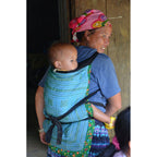 Hmong Traditional Baby Carrier Textile - Thailand Textile La Vie Bien Hmong Traditional Baby Carrier Textile - Thailand