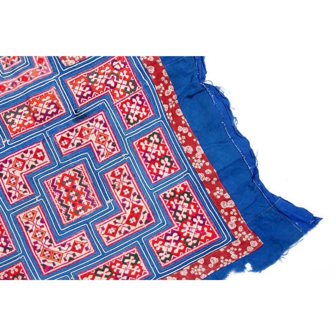 Hmong Traditional Baby Carrier Textile - Thailand Textile La Vie Bien Hmong Traditional Baby Carrier Textile - Thailand