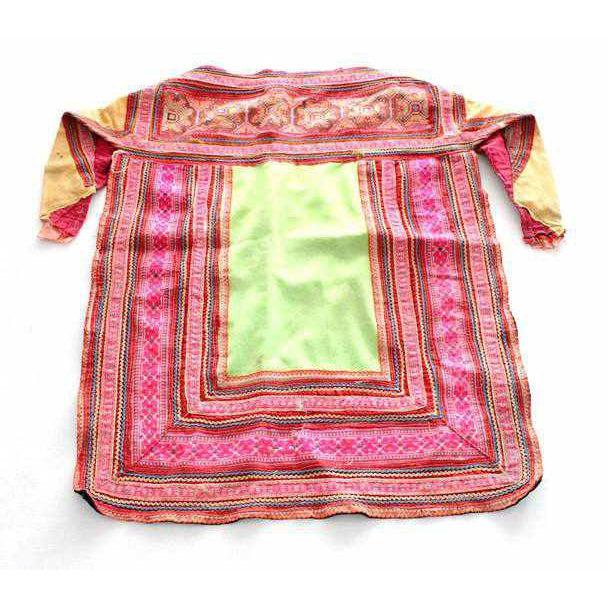 Hmong Traditional Baby Carrier Textile - Thailand Textile La Vie Bien Hmong Traditional Baby Carrier Textile - Thailand
