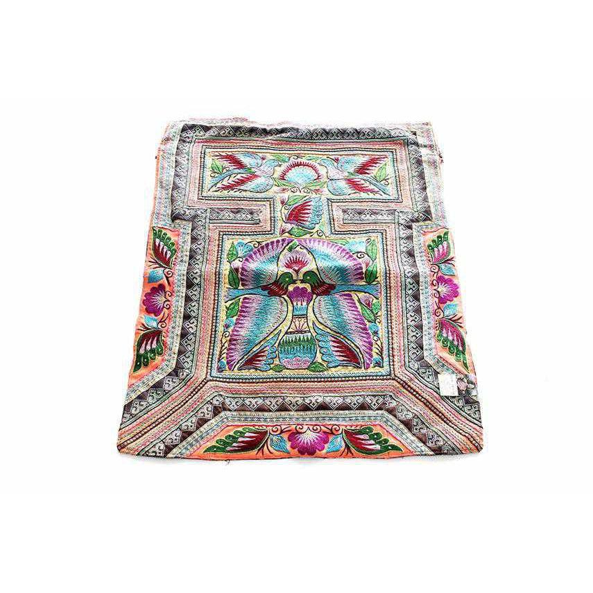 Hmong Traditional Baby Carrier Textile - Thailand Textile La Vie Bien Hmong Traditional Baby Carrier Textile - Thailand