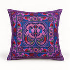 Hmong Bird Embroidered Pillow Cover - Thailand