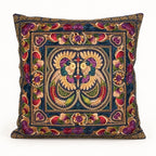 Hmong Bird Embroidered Pillow Cover - Thailand