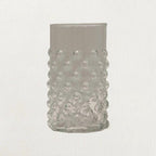 Hobnail Clear 12oz Drinking Glass by White Cliff Studio