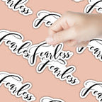 Fearless Sticker by SheMugs