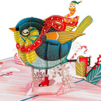 Holiday Bird Pop Up Christmas Card by Paper Love