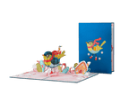 Holiday Bird Pop Up Christmas Card by Paper Love