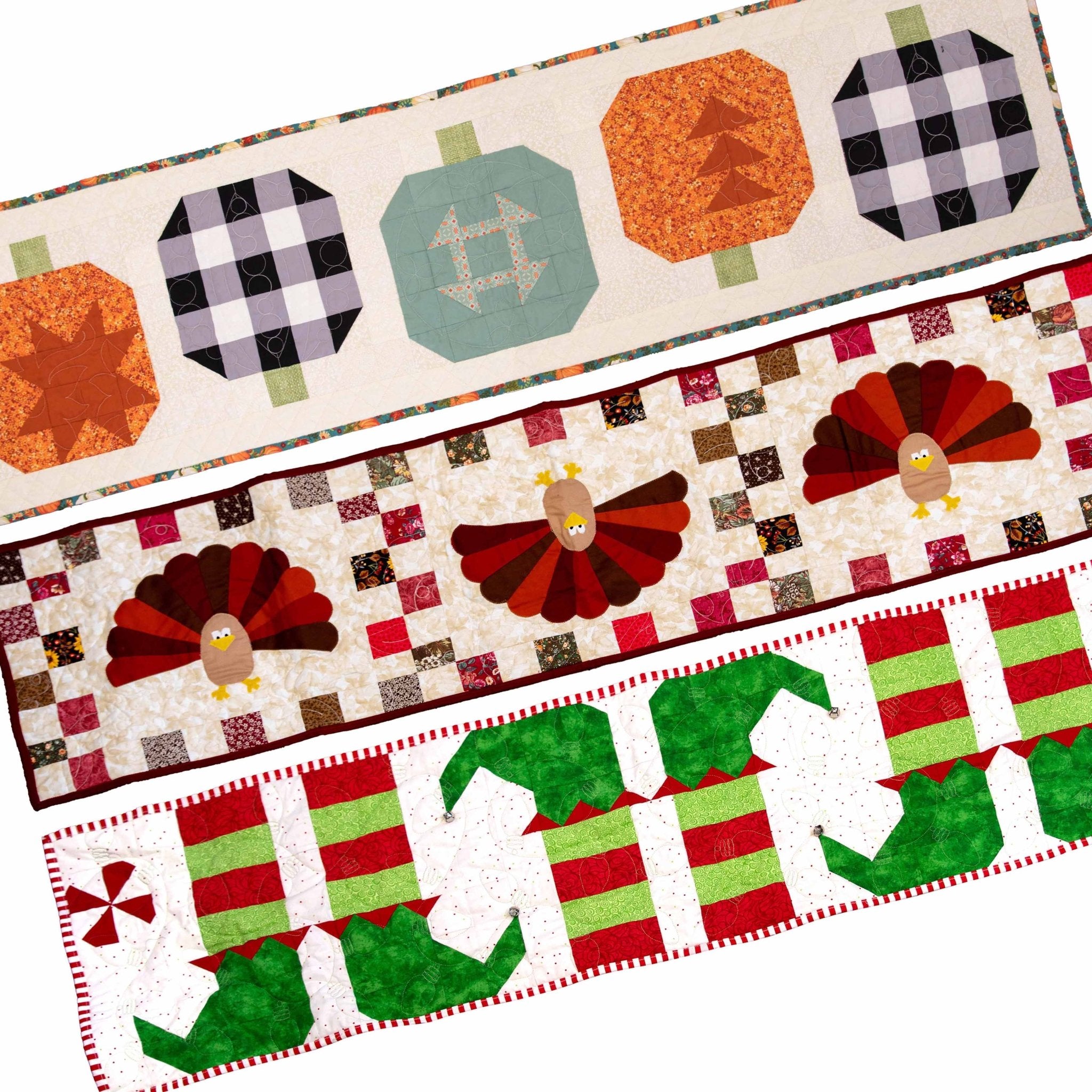 Holiday Quilted Table Runner Kit Bundle Quilt Kit La Vie Bien Holiday Quilted Table Runner Kit Bundle