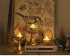 Hollow Moon Candle Holder – Iron Ramadan Decorative Accent (MAC379)