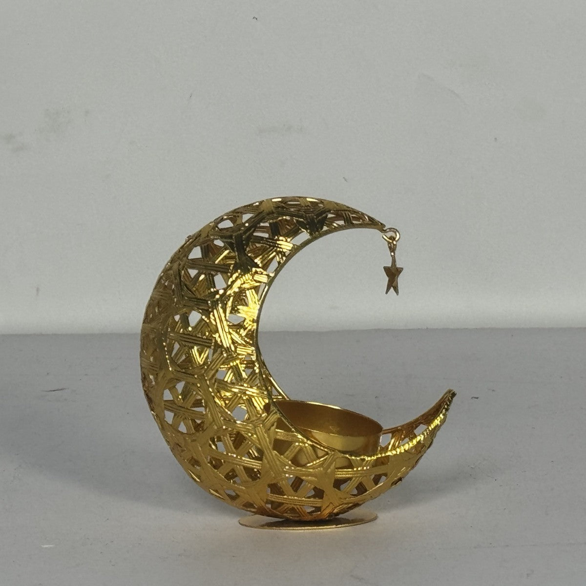 Hollow Moon Candle Holder – Iron Ramadan Decorative Accent (MAC379) La Vie Bien Hollow Moon Candle Holder – Iron Ramadan Decorative Accent (MAC379)