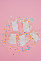 Holly Medium Hoop Earrings - Champagne Sparkle