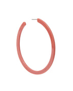 Holly Mega Hoop Earrings - Dusty Pink