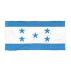 Honduras Flag Beach Towel Beach Towel (Generic Brand) La Vie Bien Honduras Flag Beach Towel