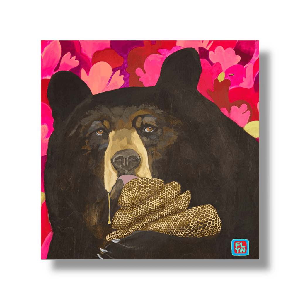 Honey Bear Sticker by FLYNhats
