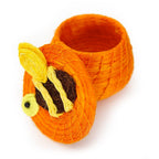 Honey Bee Tiny Basket La Vie Bien Honey Bee Tiny Basket