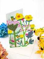 Honey Lasercut Birthday Card by Ash & Rose