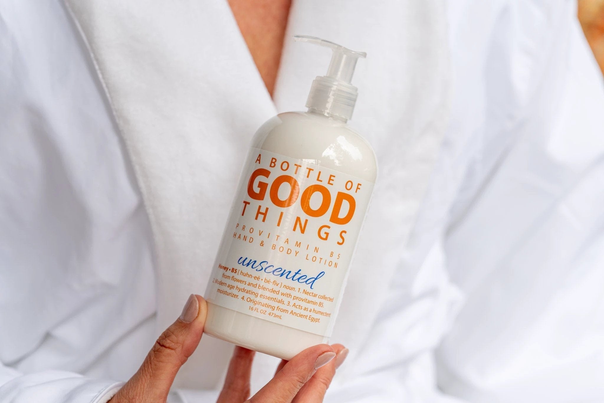 Honey•B5 UNSCENTED Lotion ~ 16 oz. by Essential Journeys