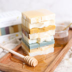 Honeycomb Harvest Goat Milk & Tallow Soap Sampler soap La Vie Bien Honeycomb Harvest Goat Milk & Tallow Soap Sampler