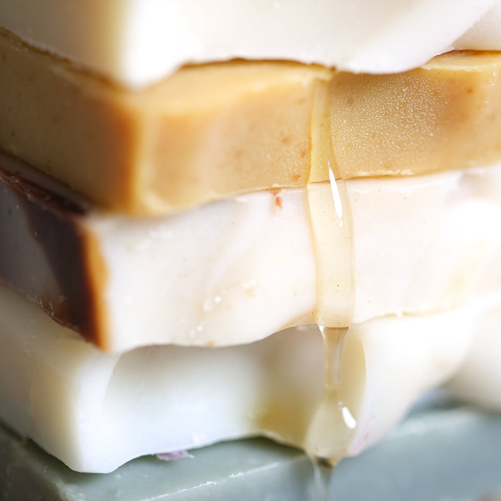 Honeycomb Harvest Goat Milk & Tallow Soap Sampler soap La Vie Bien Honeycomb Harvest Goat Milk & Tallow Soap Sampler