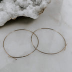 Hoop Threader Earrings by Derive Jewelry