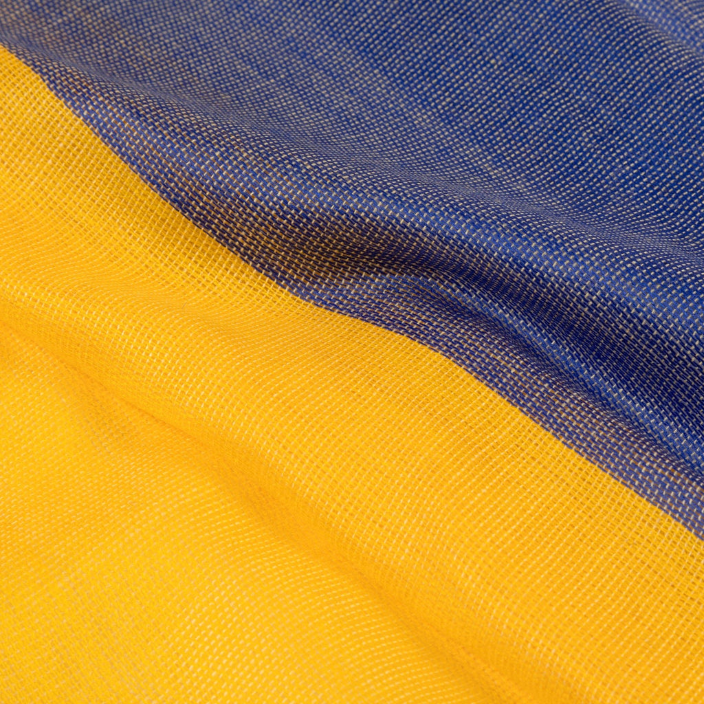 Hope For Ukraine Hand Loomed Scarf Scarves & Bandanas La Vie Bien Hope For Ukraine Hand Loomed Scarf