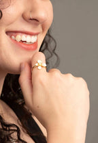 Hope in Bloom Ring in Misty Rose by Ethical Trade Co