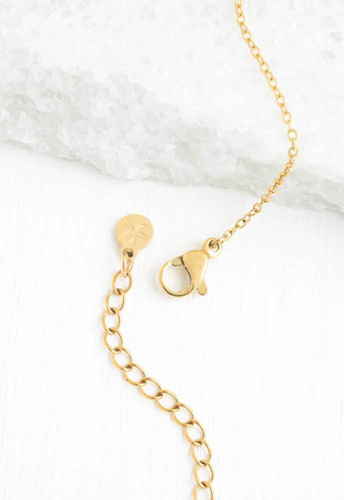 Hopeful Glow Necklace in Turquoise by Ethical Trade Co