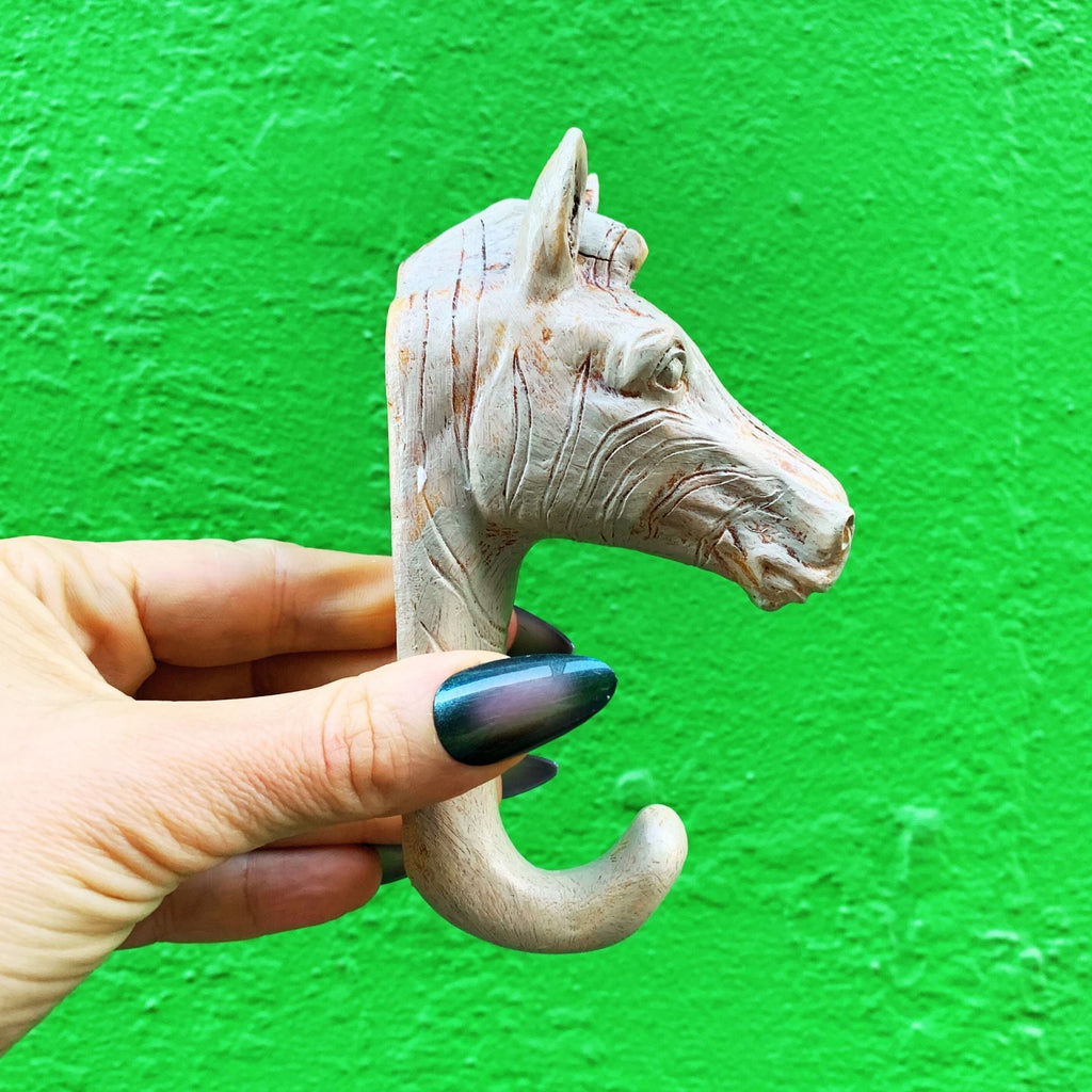 Horse Resin Hook | Animal Theme Decorative Wall Hook | 5" x 3.5" Wall Hook La Vie Bien Horse Resin Hook | Animal Theme Decorative Wall Hook | 5" x 3.5"