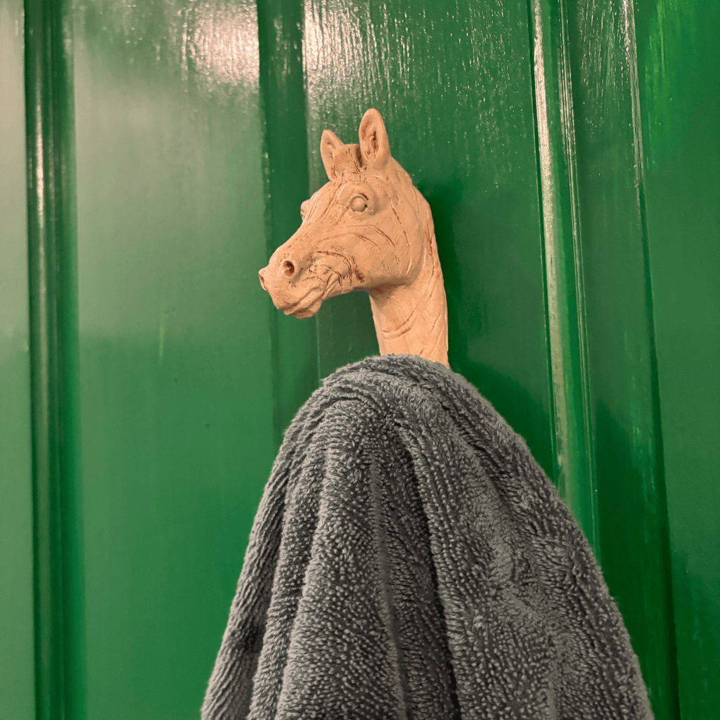 Horse Resin Hook | Animal Theme Decorative Wall Hook | 5" x 3.5" Wall Hook La Vie Bien Horse Resin Hook | Animal Theme Decorative Wall Hook | 5" x 3.5"
