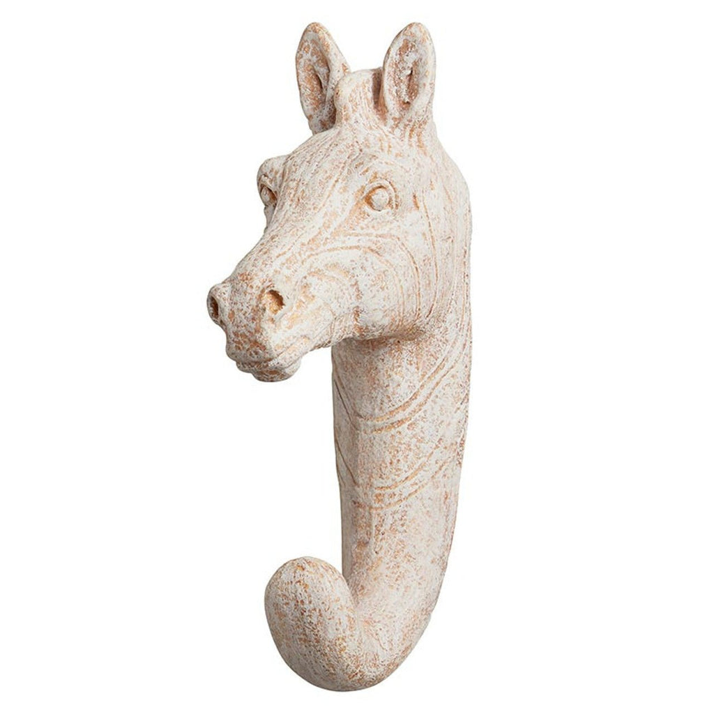 Horse Resin Hook | Animal Theme Decorative Wall Hook | 5" x 3.5" Wall Hook La Vie Bien Horse Resin Hook | Animal Theme Decorative Wall Hook | 5" x 3.5"