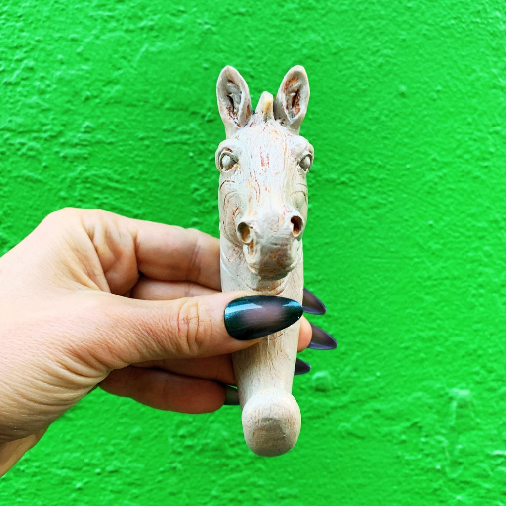 Horse Resin Hook | Animal Theme Decorative Wall Hook | 5" x 3.5" Wall Hook La Vie Bien Horse Resin Hook | Animal Theme Decorative Wall Hook | 5" x 3.5"