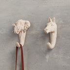 Horse Resin Hook | Animal Theme Decorative Wall Hook | 5" x 3.5" Wall Hook La Vie Bien Horse Resin Hook | Animal Theme Decorative Wall Hook | 5" x 3.5"