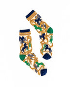 Horses and Chains Sheer Crew Sock by Sock Candy