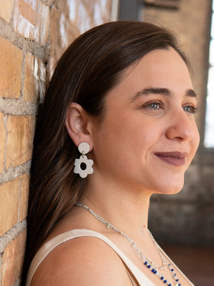 Hot Hippie Clay Earrings by Fair Anita