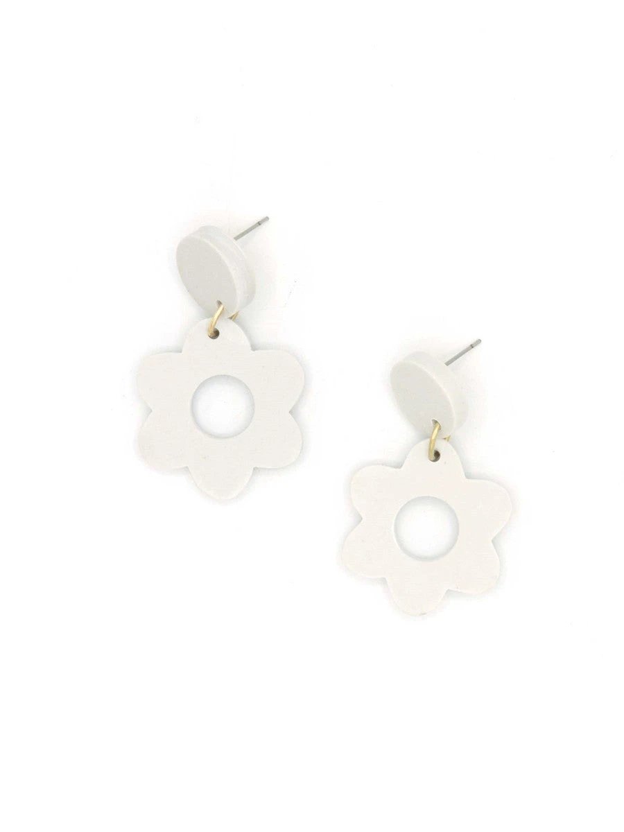 Hot Hippie Clay Earrings by Fair Anita
